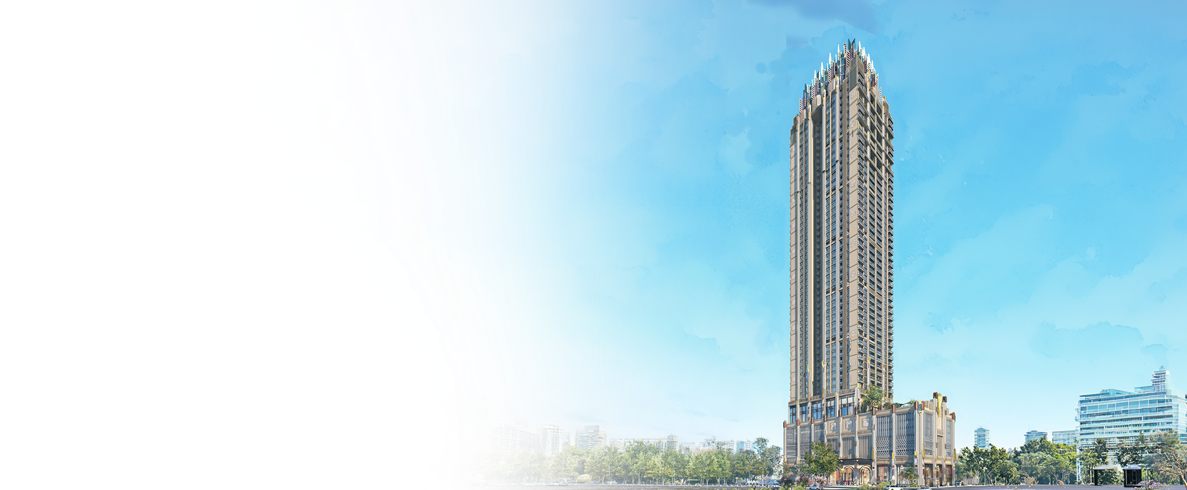 The Crimson Tower Building structure